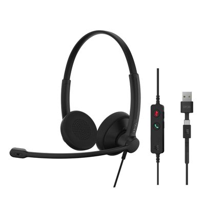 EPOS Headset IMPACT 100 UC Stereo USB-C+A
