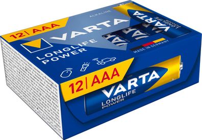 VARTA Longlife Power AAA CUBE12