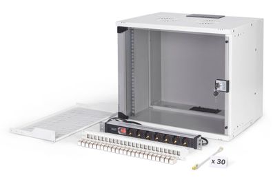 Digitus Netzwerk-Set SOHO PRO, 483 mm 19Zoll - 9HE, 540 x 400 mm