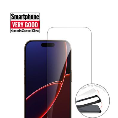 4smarts Second Glass mit Montagerahmen für iPhone 17 Pro Max