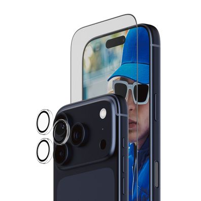 PanzerGlass 2-in-1 Essentials Bundle iPhone 17 Pro