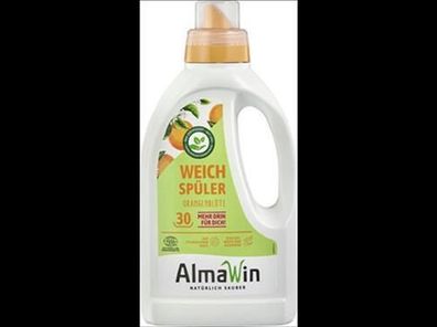 AlmaWin 3x Weichspüler Orangenblüte 0,75l
