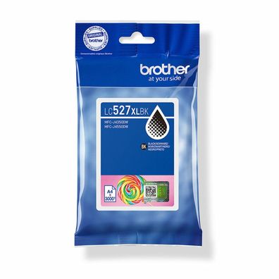 Patrone Brother LC-527XLBK Schwarz, MFCJ4350DW/4550DW