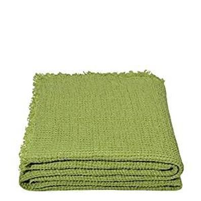 Zoeppritz Basis Honeybee green throw 650 100% Linen 170x230 100350 green 170x230