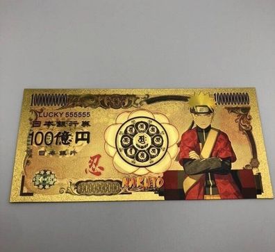 Banknote/Goldfolie/ Naruto/Anime (DB24092515)