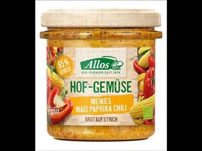 Allos Hof-Gemüse Meikes Mais Paprika Chili 135g