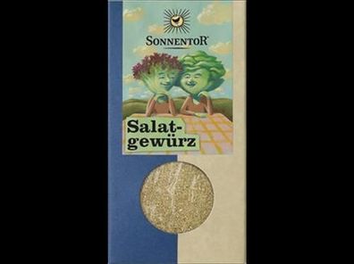 Sonnentor Salatgewürz gemahlen, Packung 35g