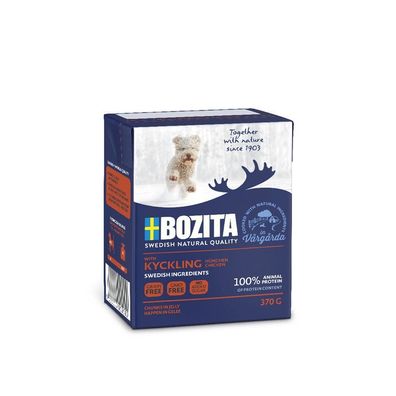 Bozita Naturals Happen in Gelee Zartes Hühnchen 6 x 370g