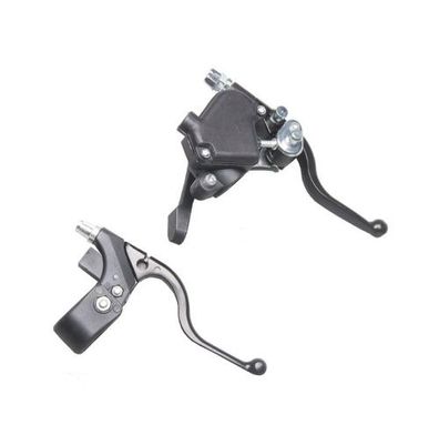 Bremshebel Set Kinderquad Daumengas Parkstellung schwarz Ø 22 mm Ersatzteile