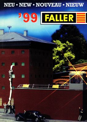 Faller H0 Prospekt Katalog Neuheiten 1999 Neu ´99 H0 TT N Gefängnis Car System