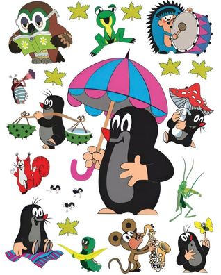 Maulwurf Essbar Märchen Tortenaufleger Torte Geburstag Zuckermasse + NAME