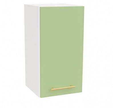 Hängeschrank 30cm Salbeigrün SOFT CLOSE, Küchenschrank, LINDA, PURE LINE