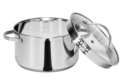 KARL KRÜGER Topf 24cm ES m. Ausguß 5,0l 120997