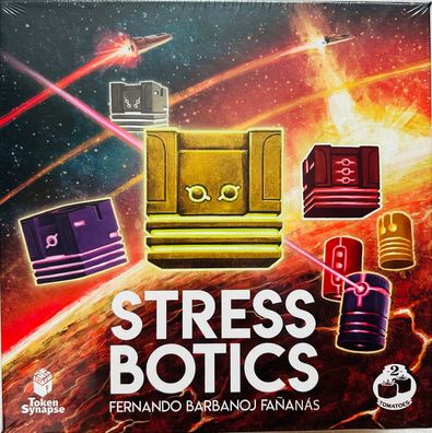 Stress Botics 2 Tomatoes Games Kennerspiel Strategiespiel Brettspiel Englisch