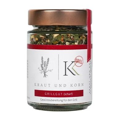 BBQ Grillgut (scharf) 100g im Glas