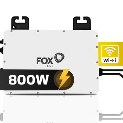 FoxESS Mikro Wechselrichter Inverter M1-800E 800 Watt für Balkonkraftwerk 2MPPT