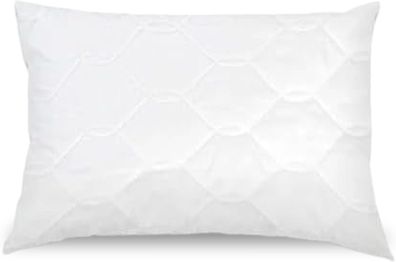 Best For Home Ergonomisches Kissen 40x60 mit weicher Anti-Allergischer Hohlfaserfüllu