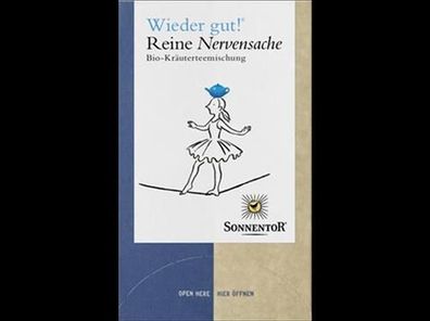 Sonnentor Reine Nervensache® Tee Wieder gut!®, Doppelkammerbeutel 27g