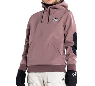 Colourwear Softshell Hoodie Est 2010 taupe