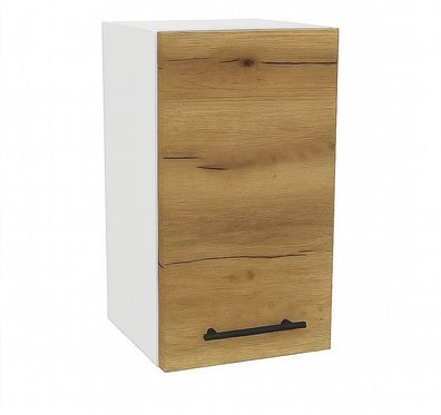 Hängeschrank 40cm Goldkraft Eiche SOFT CLOSE, Küchenschrank, LINDA, PURE LINE