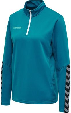 Hummel Damen Longsleeve Hmlauthentic Half Zip Sweatshirt Wo 204929