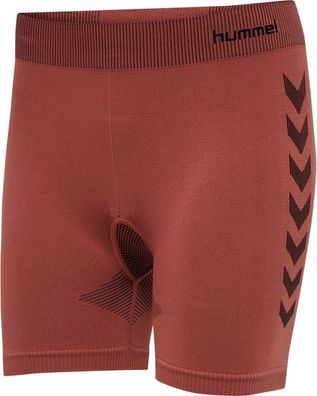 Hummel Damen Short Leggings Hummel First Seamless Training Short Tights Woman