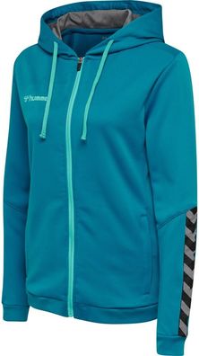 Hummel Damen Hoodie Hmlauthentic Poly Zip Hoodie Woman