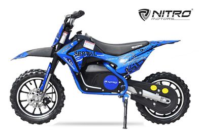 Nitro Motors Serval Eco Prime 500W 36V Kinder Dirtbike 10? Elektro Crossbike