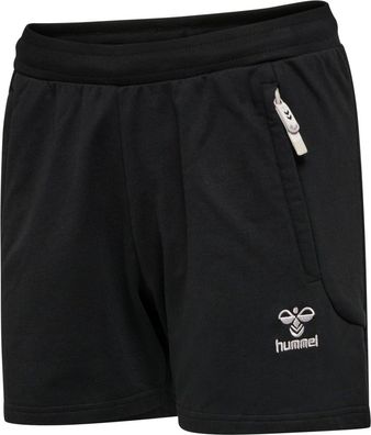 Hummel Damen Sportshorts Hmlmove Grid Cotton Shorts Woman 214797