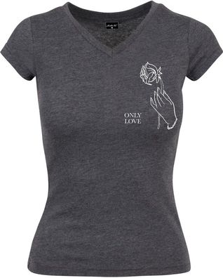 Mister Tee Damen T-Shirt Ladies Only Love Tee