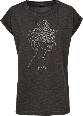Mister Tee Damen T-Shirt Ladies One Line Fruit Tee