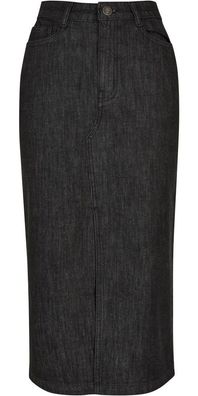 Urban Classics Damen Ladies Midi Denim Skirt