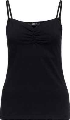 Queen Kerosin Damen Trägertop Black