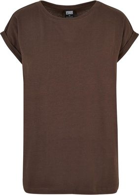 Urban Classics Damen T-Shirt Ladies Extended Shoulder Tee