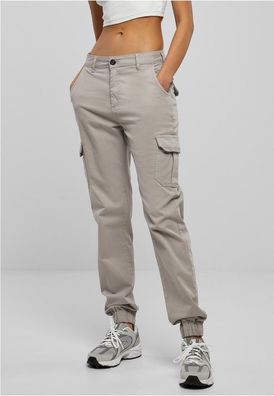 Urban Classics Damen Hose Ladies High Waist Cargo Pants