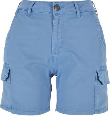 Urban Classics Damen Ladies High Waist Cargo Shorts