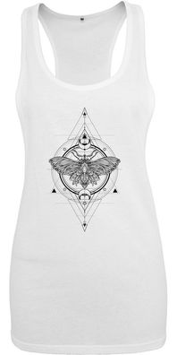 Mister Tee Damen T-Shirt Ladies Moth Tee