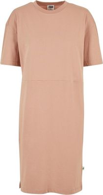 Urban Classics Damen Ladies Organic Oversized Slit Tee Dress