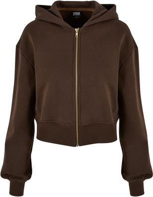 Urban Classics Damen Jacke Ladies Short Oversized Zip Jacket