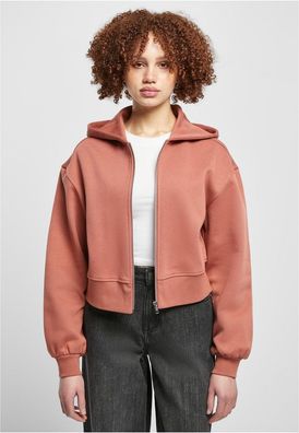 Urban Classics Damen Jacke Ladies Short Oversized Zip Jacket