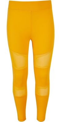 Urban Classics Mädchen Girls Tech Mesh Leggings