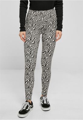 Urban Classics Damen Ladies Soft AOP Leggings