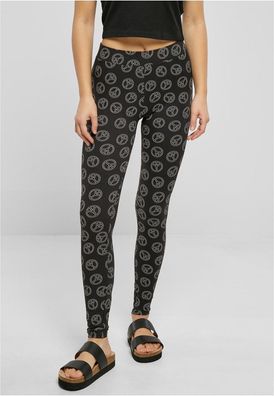 Urban Classics Damen Ladies Soft AOP Leggings