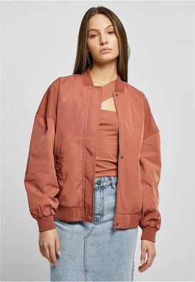Urban Classics Damen Ladies Recycled Oversized Light Bomber Jacket
