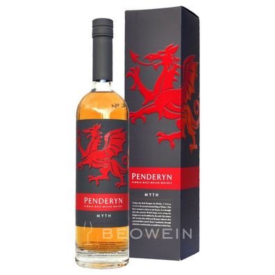 Penderyn Myth 0,7 l - Single Malt Welsh Whisky