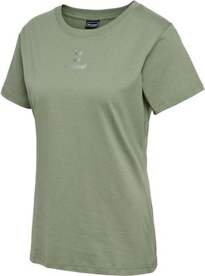 Hummel Damen T-Shirt Hmlactive Chevrons Co Tee S/S Woman