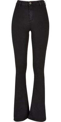 Urban Classics Damen Jeans Ladies Super Stretch Bootcut Denim Pants