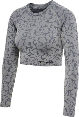 Hummel Damen Longsleeve Hmlmt Pi Seamless Crop T-Shirt L/S 219909