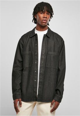 Urban Classics Hemd Oversized Denim Pocket Shirt