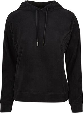 Urban Classics Damen Ladies Velvet Rib Hoody